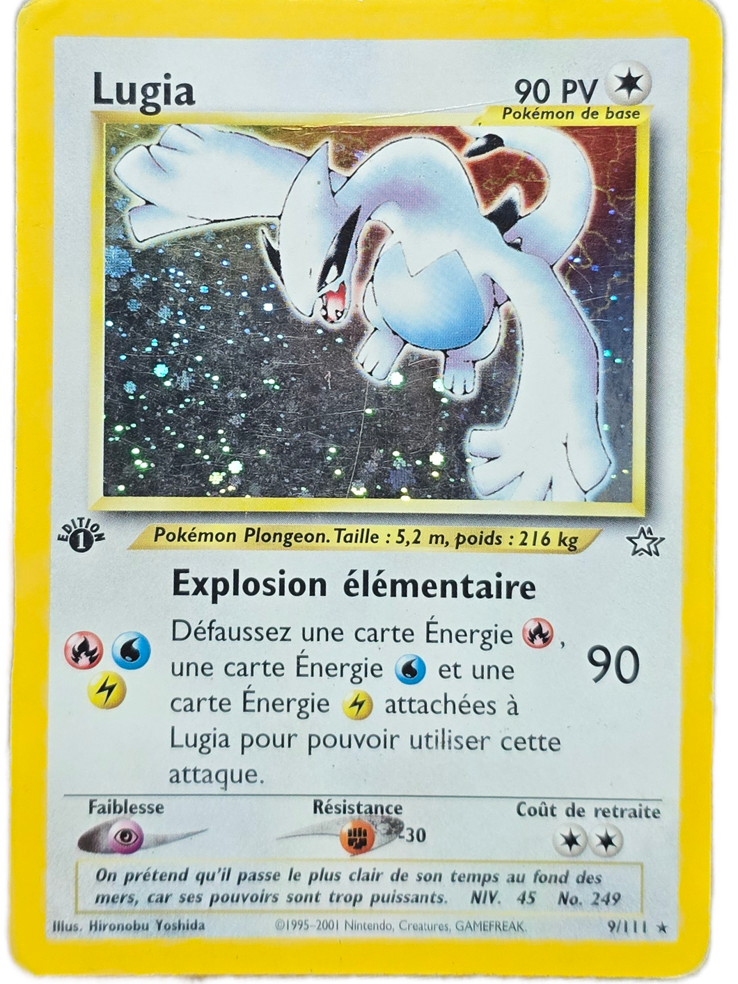 9/111 Lugia Neo Genesis ED1