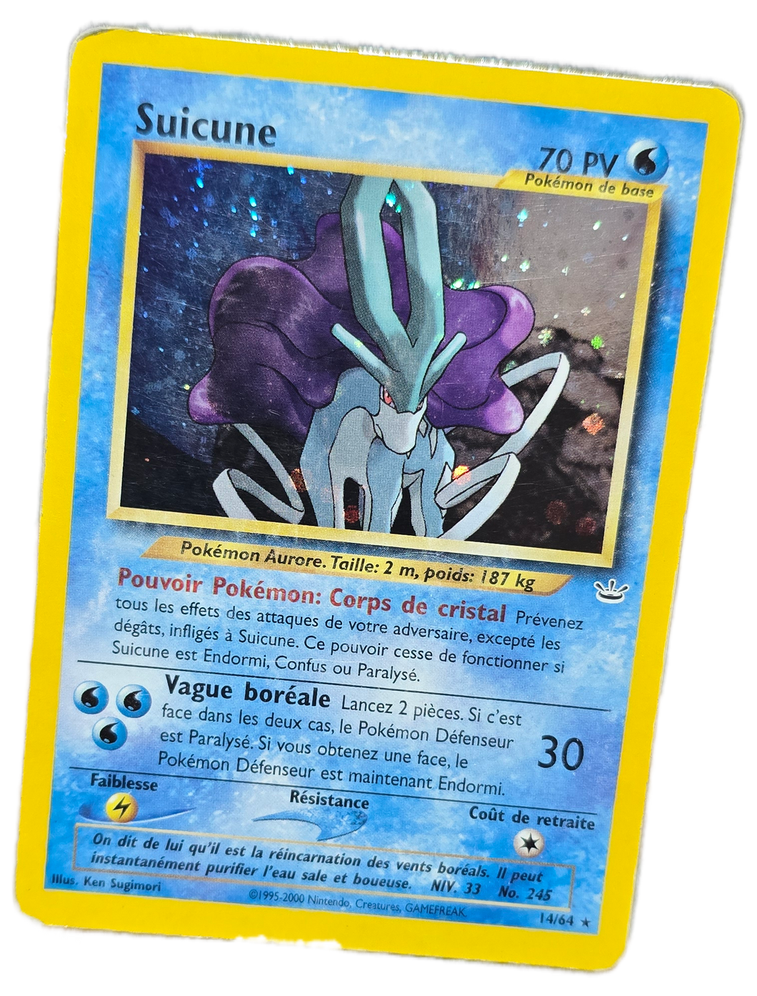 14/64 Suicune Neo Revelation ED2